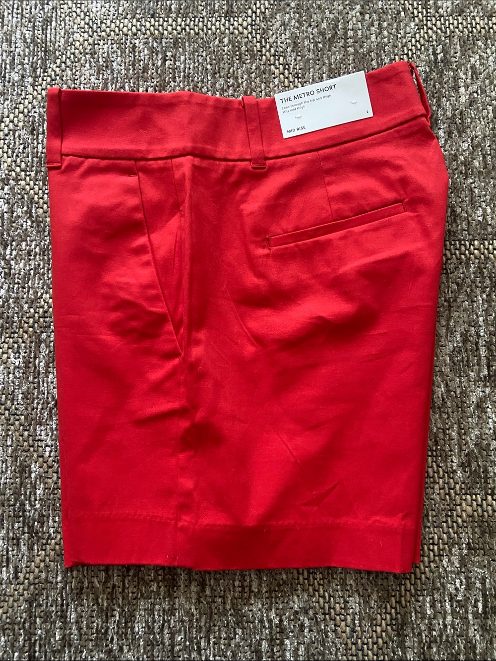 Ann Taylor Red The Metro Short